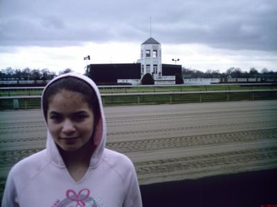 The Kentucky Derby track